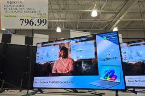 LG 55QNED85A 35" CLASS (54.5" DIAG) 4K UHD QNED MINILED TV EXP. 2025-12-21 0.00 at Costco