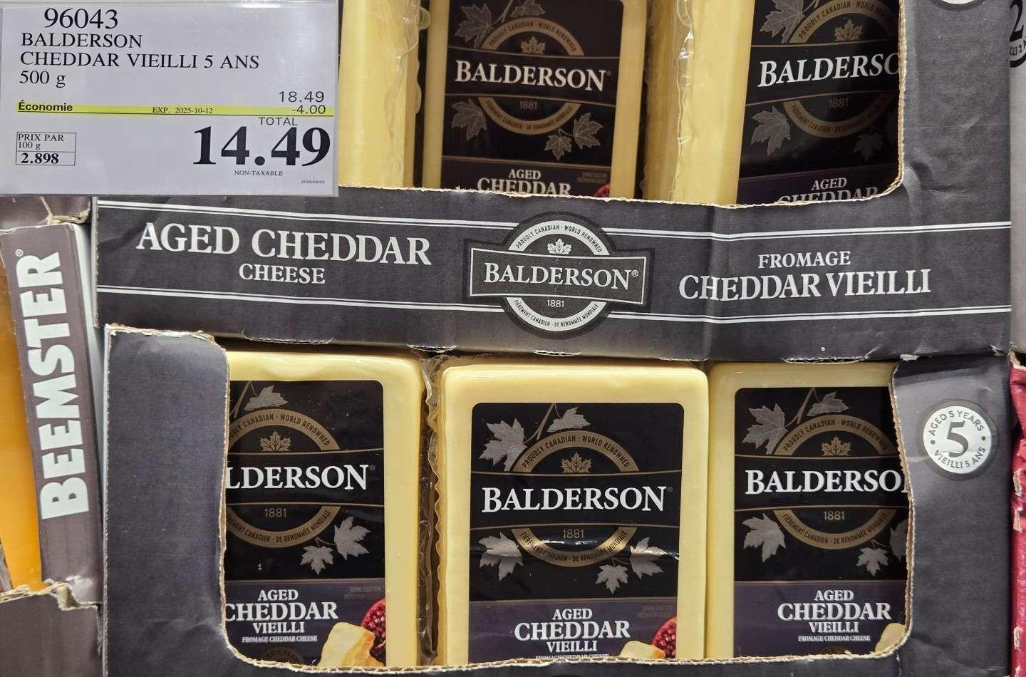 BALDERSON CHEDDAR VIEILLI 5 ANS at Costco