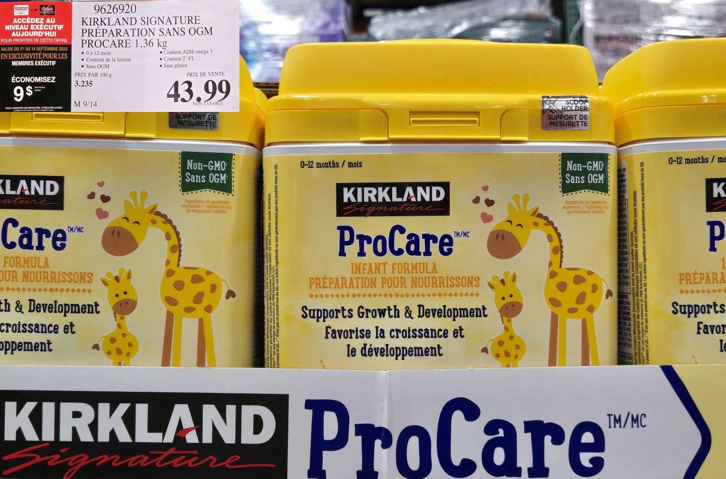 KIRKLAND SIGNATURE   PREPARATION SANS OGM PROCARE 1.36 kg at Costco